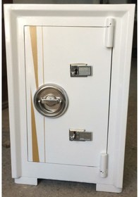 Resim Çelik Para Kasası 65 Cm Beyaz 