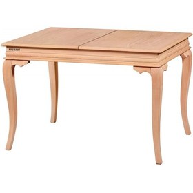 Resim Masifart Egesta 140 Lık Rustik Açılır Masa Cilasız Ham Ham 