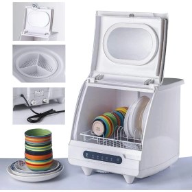 Resim Kochler Kompakt Taşınabilir Mini Bulaşık Makinesi - Karavan Bulaşık Makinesi 