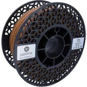 Resim Porima PLA 1.75mm Kahverengi RAL8007 Filament 1 Kg 