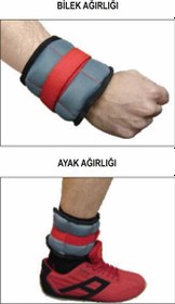 Resim Voit 2 KG Ayak Bilek Ağırlığı 2 Adet 
