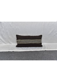 Resim Zehra Abla Halı Yeni El Dokuma Dekoratif Lumbar Kilim Kırlent Yastık Kılıfı 6172 