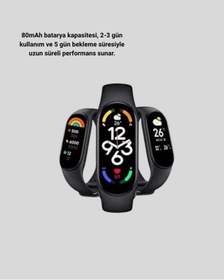 Resim pazarella Akıllı Bileklik – Kalp Atış, Uyku ve Adım Takibi, IP67 Su Geçirmez 