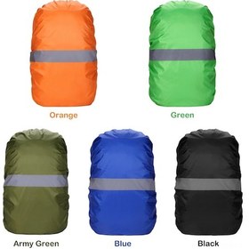 Resim Neevoyu Siyah Xs Boy 20l Lastikli Outdoor Çanta Yağmurluk - Yansıtıcı, Su Geçirmez, Dayanıklı, Dağcılık, Bisiklet, Kamp İçin Çok Renkli 