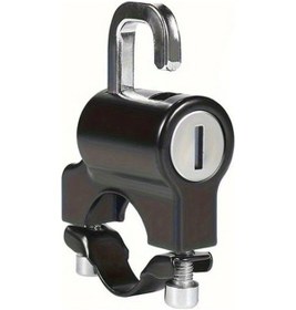 Resim Hightower 1 Adet Siyah Evrensel Motosiklet Gidon Antika Kilidi, Kask Kilit Aksesuarı 