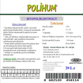 Resim Polihum 20 Lt Biyo-Polielektrolit 