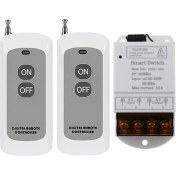 Resim Serfhyff 433MHZ Kablosuz Uzaktan Anahtar Ac 110V/120V/220V/30A 1ch Rölesi Pompa Güvenlik Sistemi Için Rf Uzaktan Kumanda Işık Anahtarları (Yurt Dışından) 
