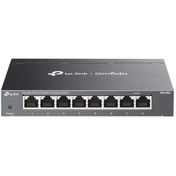 Resim Omada Tp-Link DS108G 8 Port 10-100-1000 Mbps Switch Çelik Kasa Rack Mount TP-Link