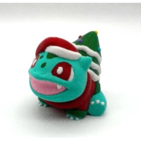 Resim Neptune3D #0001 Yılbaşı Ağacı Bulbasaur Pokemon Figürü 