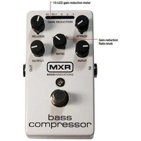 Resim MXR M87 Bass Compressor Pedalı 