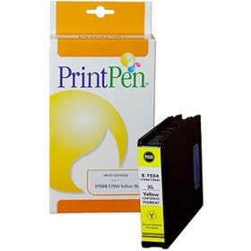 Resim Prıntpen Epson T7554xl C13t755440 Sarı Mürekkep Kartuş Yüksek Kapasite 4k 