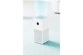 Resim Xiaomi Hepa Filitreli Anti Alerjik Akıllı Hava Temizleyici 48M2 Etkili Alan Virüs Polan Hapseder Wi-Fi ve Sesli Kontrol Lambader Hediyeli 