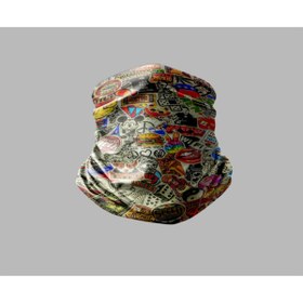 Resim Buffalo Motorcu Buff Maske Boyunluk Outdoor Boyunluk Unisex Bandana 5'li Paket 