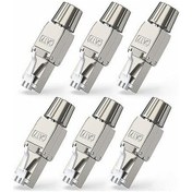 Resim Padalink Cat7 Ağ Kablosu Bağlantı Seti - 6 Adet Pimlendirme Yok Rj45 Konektör, Tool-free, Gigabit/10gbit 