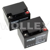 Resim 12V 40Ah Akülü Tekerlekli Sandalye Deep Cycle Akü 2 Adet 