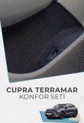 Resim GRAFİCAR Cupra Terramar Uyumlu Konfor Seti – Ceplere Özel Yapışkanlı Premium Görünüm Kaplama 