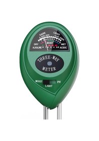 Resim Wellhise 7811 Toprak Nem Ph Ve Işık Ölçer 3'ü Bir Arada 