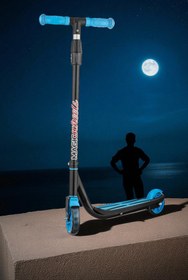 Resim BRN Oyuncak 2 Teker Magic Wheels Işıklı 4 Yaş Üzeri 2 Tekerlekli Twist Model Çocuk Scooter 