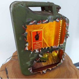 Resim kho military design Patlama Efektli Benzin Bidonu Aydınlatma 