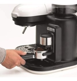Resim Esmo Home Ariete Moderna Espresso Kahve Makinesi, Beyaz 