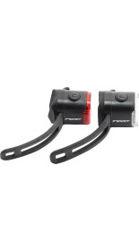 Resim Heugers Impact Twıns Bisiklet Far & Stop Seti – Şarjlı, Li-Po Batarya, Type-C Kablolu 