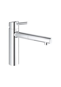 Resim Grohe Eviye Bataryası Spiralli Tek Akış Concetto Krom - 31129001 