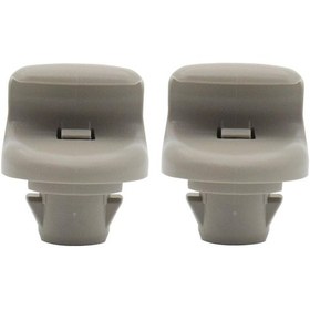 Resim 2x Güneşlik Klipleri Tutucu Braketi Kanca Nissan Qashqai J10 X-trail T30 T31 Juke F15 Not E11 E12 Yaprak Tiida C12 Pathfinder R51 Frontier Micra K12 