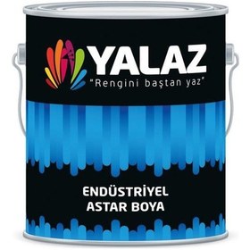 Resim Yalaz Endüstriyel Astar 2,7 Kg Oksit Kırmızı 
