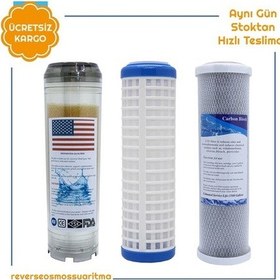 Resim Su Arıtma Filtresi Daire Girişi Yedek Filtre 