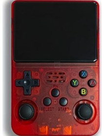 Resim Oldfriend Kırmızı R36s Retro El Konsolu 3,5 İnç Ekran 64gb Taşınabilir Oyun 