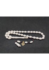 Resim İskeçeli Cemil Usta Çift Zımpara & Cila Sülün İmame El Boy Naturel Deve Kemiği Sertifikalı 8094 