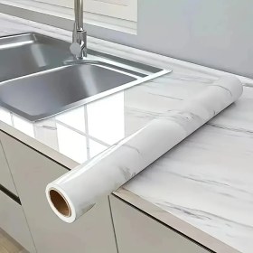 Resim MiraLive Mermer Desenli Kaplama Kağıdı 5 Metre 