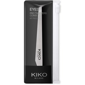 Resim KIKO Pro Tweezers Combo Fırçalı Profesyonel Cımbız 