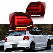 Resim VW POLO 6R 2009-2014 AUDİ DİZYN Q2 KIRMIZI LEDLİ ARKA STOP 