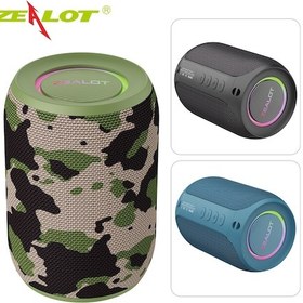 Resim Monyee Zealot S32pro Taşınabilir Bluetooth Hoparlör, Ipx5 Su Geçirmez, 15w Güçlü Ses, 3000mah Pil 113 Karakter 