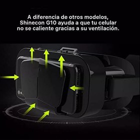 Resim 3D VR Sanal Gerçeklik Kulaklık Myopia Miopia Miopia Tam Ekran Yönetimi, Komşu meslektaşları Için, Yüksek Olan Abs Ile Birlikte 