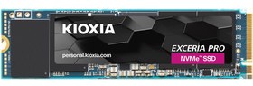 Resim Kioxia Exceria Pro M2 1 TB M.2 6400 MB\u002Fs 7300 MB\u002Fs SSD 