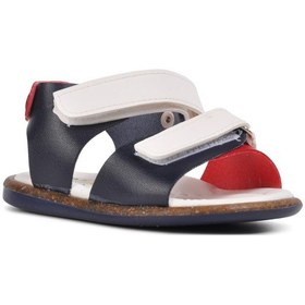 Resim Şiringenç 210109 Lacivert-beyaz-kırmızı Comfort Erkek Çocuk Sandalet 001 