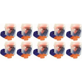 Resim Essafe 10 Adet Hem Gürültüye Hem Suya Karşı Tam Koruma Sağlayan Kulak Tıkacı GE1425 24DB En 352-2 & Ce Belgeli Yüzme Için Kulak Tıkacı Gürültü Önleyici 