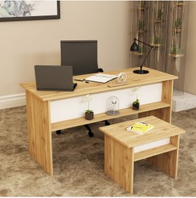 Resim Kalender Dekor Merkür-1-2 Ofis Büro Masası Takımı 