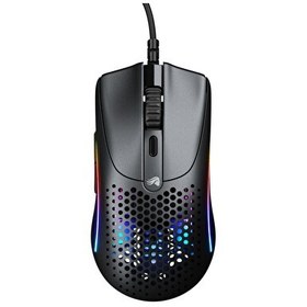 Resim Glorious Model O 2 Mini 6 Düğmeli Kablolu Siyah Mouse 