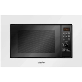 Resim Simfer Md2360 Ankastre Mikrodalga Fırın Beyaz 23lt 