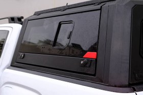 Resim Ssangyong Musso Omcap Camlı Kabin Paslanmaz Çelik Sürgülü Yan Camlar 2018 ve Sonrası 