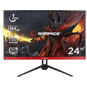 Resim RM-421 FLOWER 23.8" 144 Hz 1 MS FreeSync Full HD Flat PC Oyuncu Monitörü 