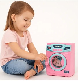 Resim Oydaş Pilli Büyük Boy Çamaşır Makinası Oyuncak 