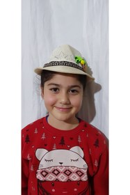 Resim Kartal Çocuk Şapkası Fötürlü 