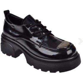 Resim Beety 24BK157.2600 Betty KAlın Platform Taban Bağcık Detaylı Oxford Günlük Ayakkabı 