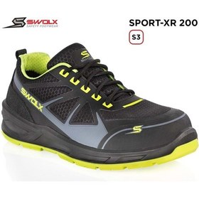 Resim Swolx Sport Xr 200 S3 Sarı - Siyah 
