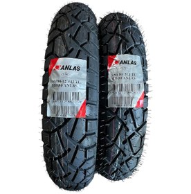 Resim Anlaş 90/90-12 3.50-10 Mb-80 Ön Arka Lastik Takımı 