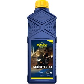 Resim PUTOLINE Tam Sentetik Scooter Yağı 5w 40 4t 1 Litre 